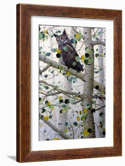 Misty Aspen-Jeff Tift-Framed Giclee Print