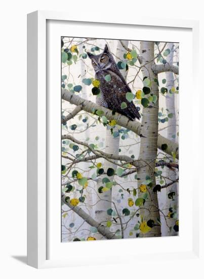 Misty Aspen-Jeff Tift-Framed Giclee Print