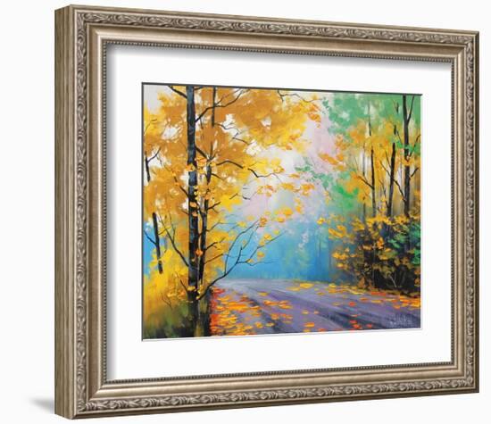 Misty Autumn Day-Graham Gercken-Framed Art Print