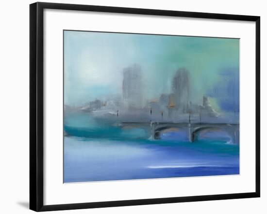 Misty City II-Michele Gort-Framed Art Print