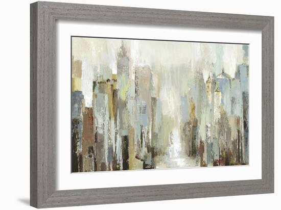 Misty City-Allison Pearce-Framed Premium Giclee Print