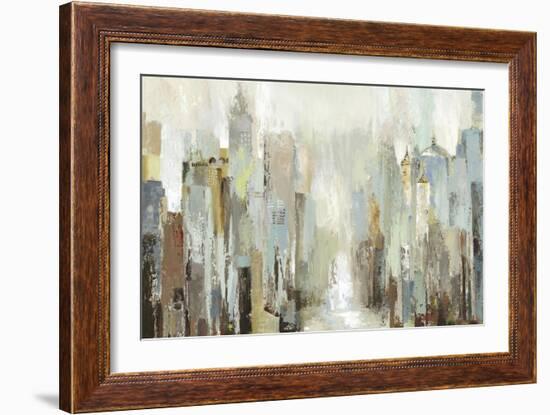 Misty City-Allison Pearce-Framed Premium Giclee Print