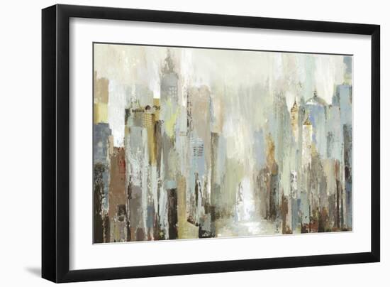 Misty City-Allison Pearce-Framed Premium Giclee Print