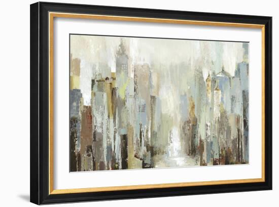 Misty City-Allison Pearce-Framed Premium Giclee Print