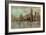 Misty Day in Manhattan-Silvia Vassileva-Framed Premium Giclee Print