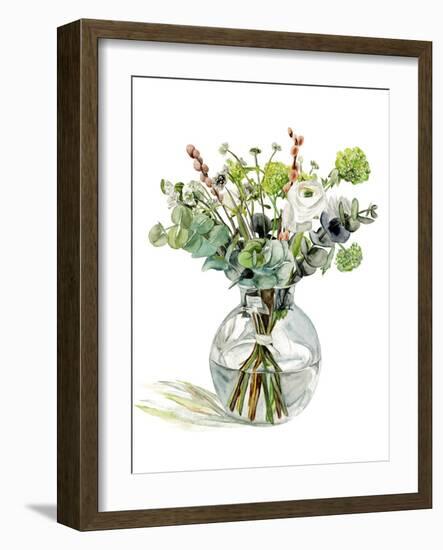 Misty Dew II-Melissa Wang-Framed Art Print