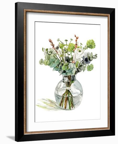 Misty Dew II-Melissa Wang-Framed Art Print