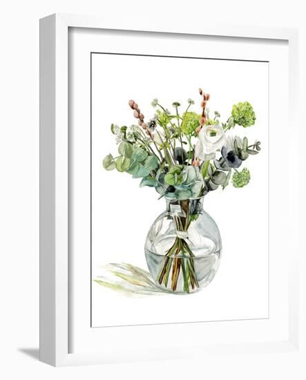 Misty Dew II-Melissa Wang-Framed Art Print