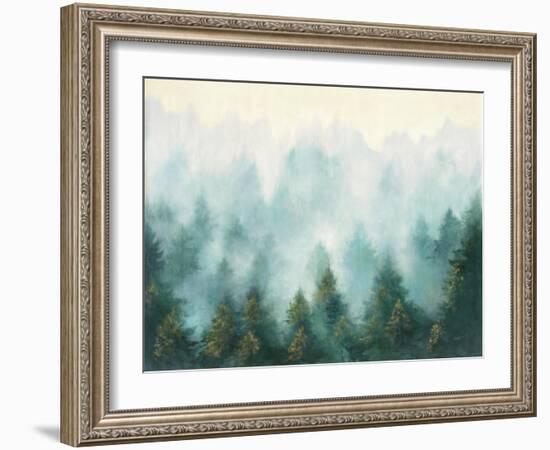 Misty Forest-Julia Purinton-Framed Art Print