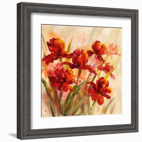 Misty Garden I-Nan-Framed Art Print