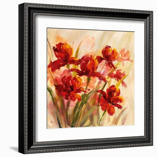 Misty Garden I-Nan-Framed Art Print