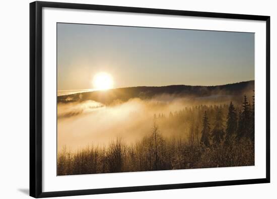 Misty Glow-Andreas Stridsberg-Framed Giclee Print