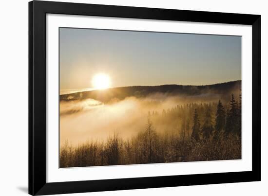 Misty Glow-Andreas Stridsberg-Framed Giclee Print