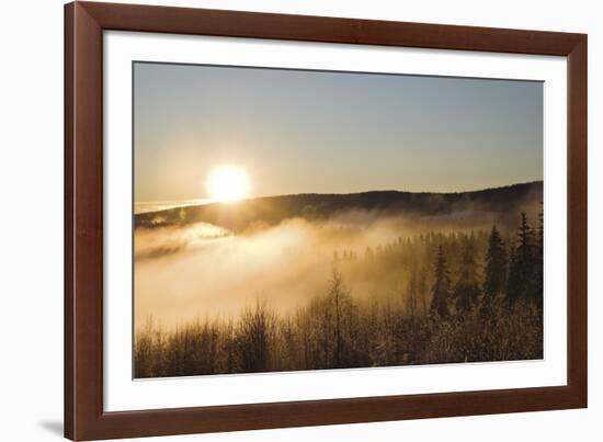 Misty Glow-Andreas Stridsberg-Framed Giclee Print