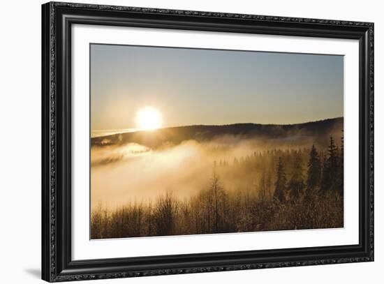 Misty Glow-Andreas Stridsberg-Framed Giclee Print