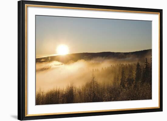 Misty Glow-Andreas Stridsberg-Framed Giclee Print