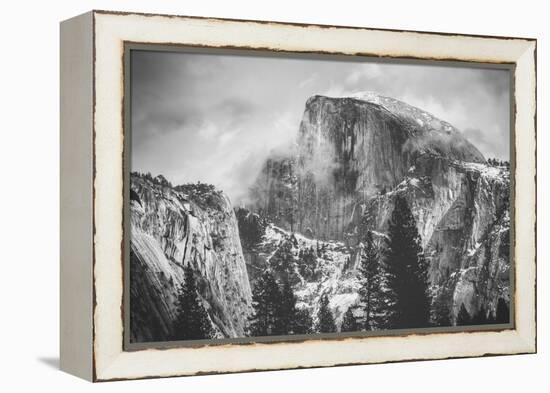 Misty Half Dome at Yosemite, California-Vincent James-Framed Premier Image Canvas