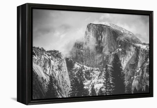 Misty Half Dome at Yosemite, California-Vincent James-Framed Premier Image Canvas