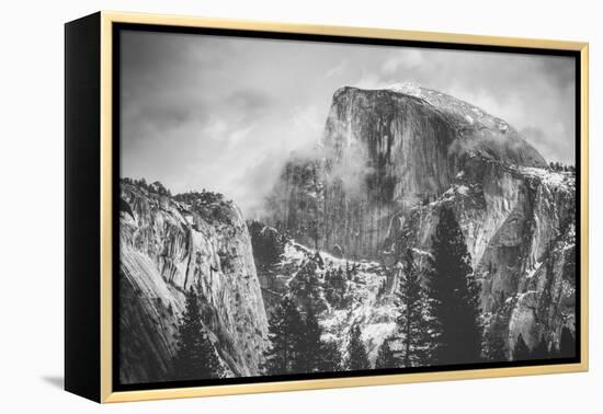 Misty Half Dome at Yosemite, California-Vincent James-Framed Premier Image Canvas