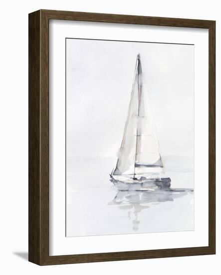 Misty Harbor I-Ethan Harper-Framed Art Print