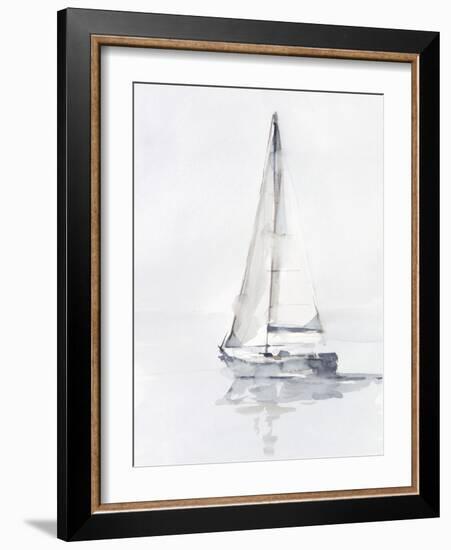 Misty Harbor I-Ethan Harper-Framed Art Print