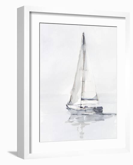 Misty Harbor I-Ethan Harper-Framed Art Print