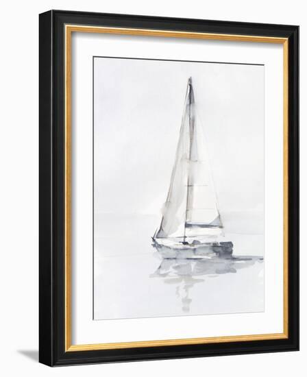 Misty Harbor I-Ethan Harper-Framed Art Print