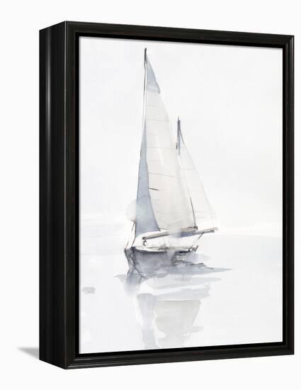 Misty Harbor II-Ethan Harper-Framed Stretched Canvas