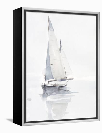 Misty Harbor II-Ethan Harper-Framed Stretched Canvas