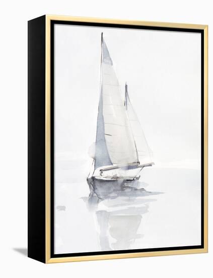 Misty Harbor II-Ethan Harper-Framed Stretched Canvas