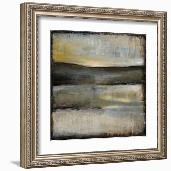 Misty Horizon III-null-Framed Art Print