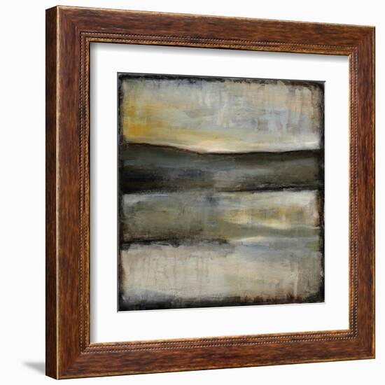 Misty Horizon III-null-Framed Art Print