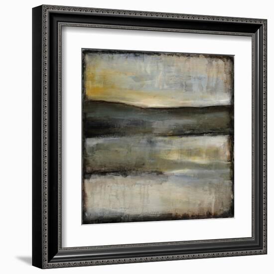 Misty Horizon III-null-Framed Art Print