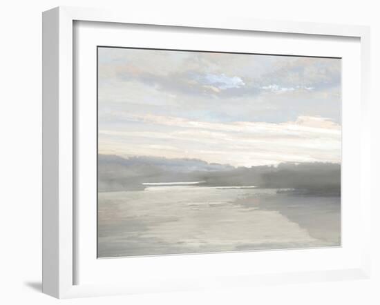 Misty Landscape 3, 2024-Jesse Carter-Framed Art Print