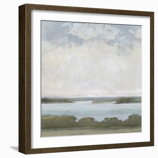 Misty Landscape 5, 2024-Jesse Carter-Framed Art Print