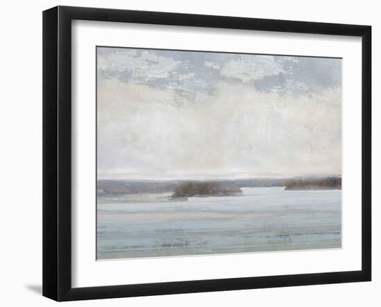 Misty Landscape 6, 2024-Jesse Carter-Framed Art Print