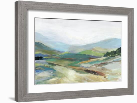 Misty Landscape-Allison Pearce-Framed Art Print