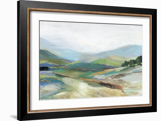 Misty Landscape-Allison Pearce-Framed Art Print