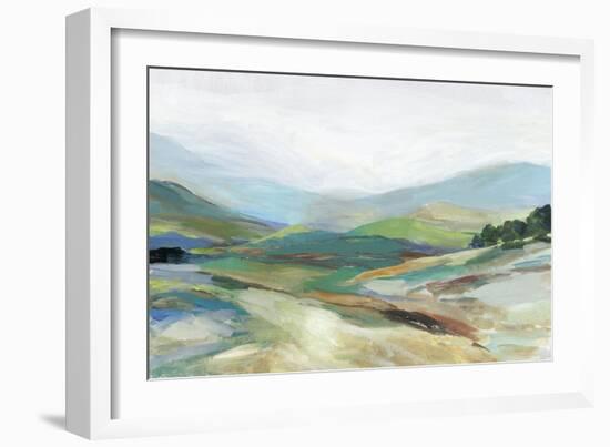 Misty Landscape-Allison Pearce-Framed Art Print