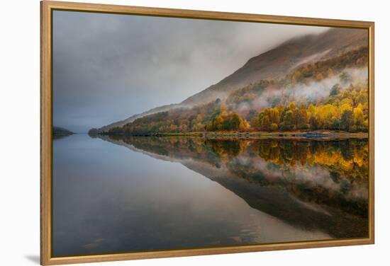 Misty Loch-Adrian Popan-Framed Premier Image Canvas