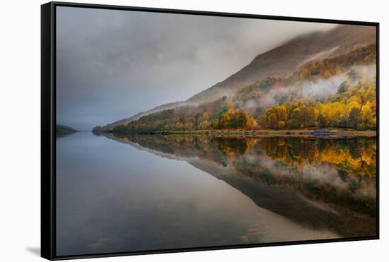 Misty Loch-Adrian Popan-Framed Premier Image Canvas