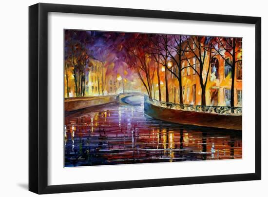 Misty Melody-Leonid Afremov-Framed Art Print