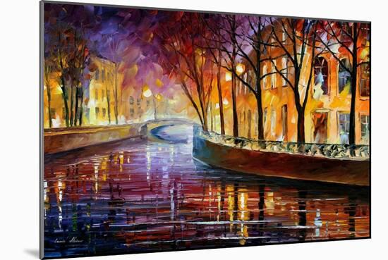 Misty Melody-Leonid Afremov-Mounted Art Print