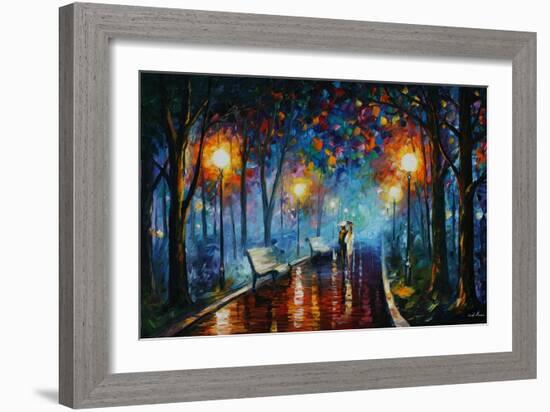 Misty Mood-Leonid Afremov-Framed Art Print