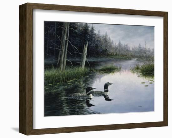 Misty Morn-John Morrow-Framed Giclee Print