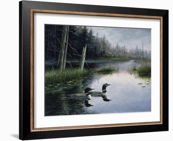 Misty Morn-John Morrow-Framed Giclee Print