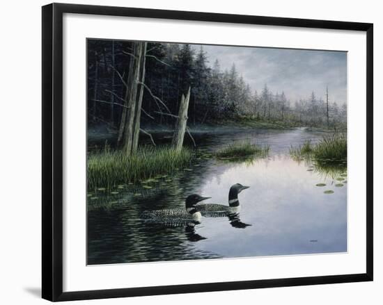 Misty Morn-John Morrow-Framed Giclee Print