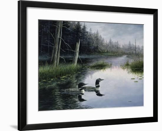 Misty Morn-John Morrow-Framed Giclee Print