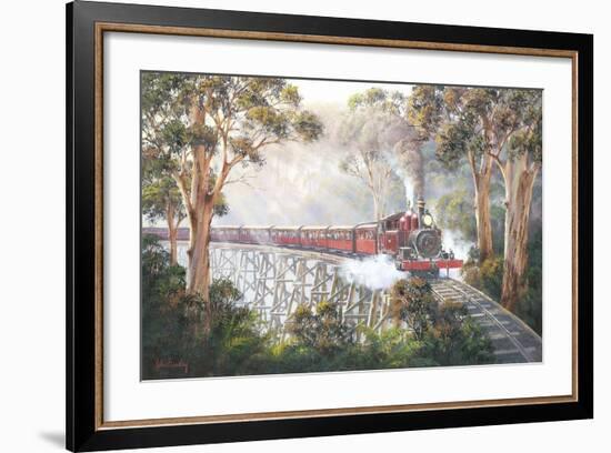 Misty Morning - Belgrave-John Bradley-Framed Giclee Print