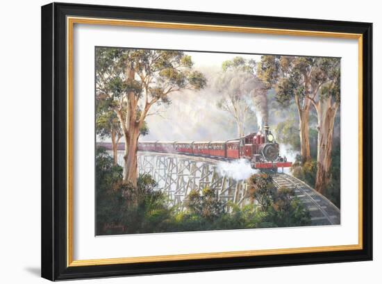 Misty Morning - Belgrave-John Bradley-Framed Giclee Print